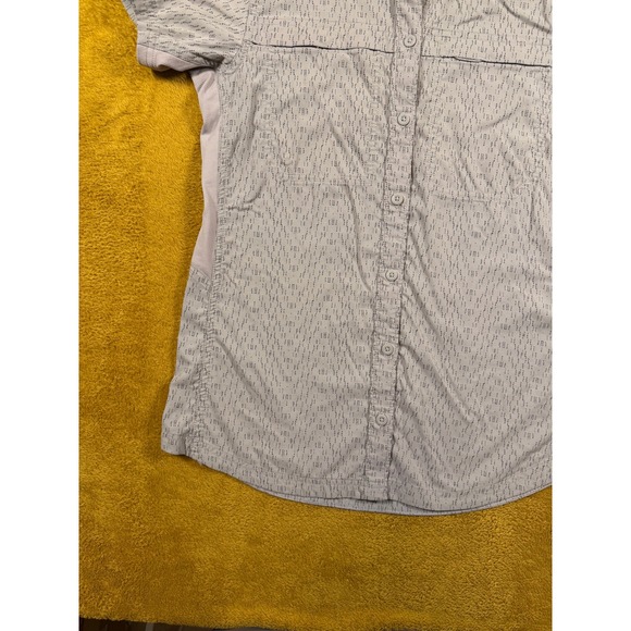 REI Coop Womens XS Short Sleeve Button Up Shirt Lightweight Pattern Outdoor - Picture 7 of 12